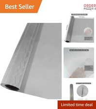 304 Stainless Steel Mesh Roll 200Mesh Fine Wire Filter Cloth for DIY Projects