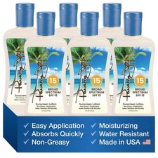 Panama Jack Sunscreen Suntan - SPF 15, Broad Spectrum UVA/UVB Protection, PABA,