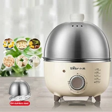 360W Electric Egg Boiler – Automatic Breakfast Steamer & Egg Cooker with Timer