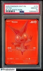 2025 Pokemon SV White Flare WHT EN Victini Black and Rare #172/086 PSA 10