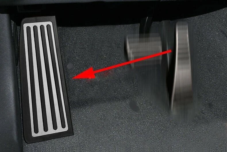 LHD Stainless Steel Footrest Dead Pedal Cover Overlay For Volvo 2018-2023 XC60 Foto 2 de 4