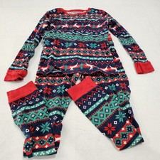 Cat  Jack Girls Or Boys Size 8 Christmas Holiday 2-piece Soft Pajamas