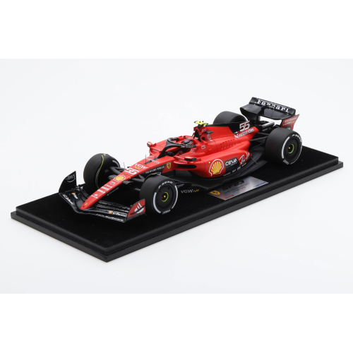 Ferrari SF-23 N.55 Winner Singapore Gp 2023 C.Sainz 1:18 Looksmart Formula 1 -D--image