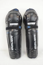 Bauer S21 X Shin Guards Intermediate Size 14 (1017-6081)