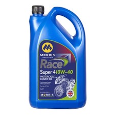 Morris Race Super 4 10w40 4-Stroke Motorcycle Engine Oil 4 Litres 7.99 per litre