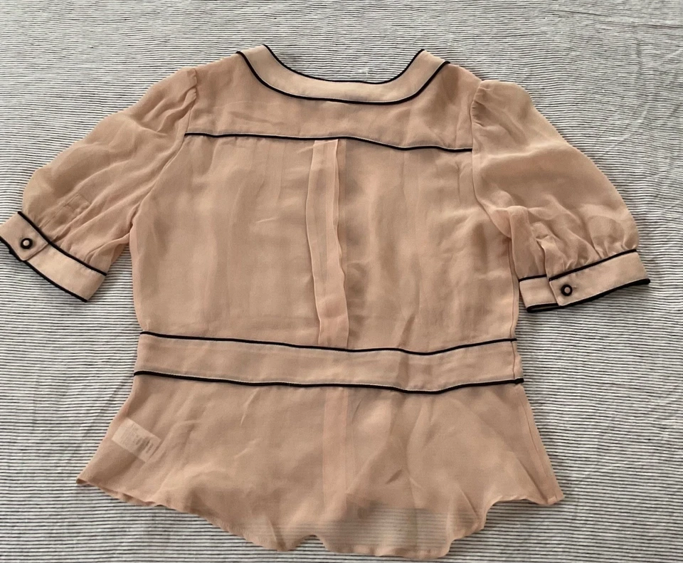 100% silk French Connection size 12 - image 4 of 4