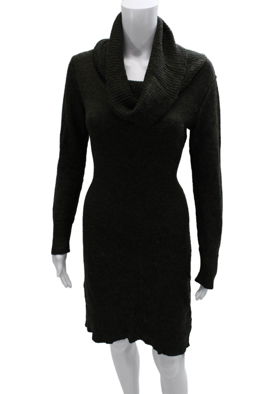 Peruvian Connection Women Sweater Dress Alpaca Green Long Sleeve Size SFree Shipping in US $100+ Orders | $6.95 Orders Below