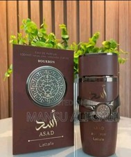 New Lattafa Asad Bourbon Eau De Parfum 3.4 oz Men Spray