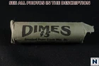 NobleSpirit (TSC) $5 FV 50x 90% Silver Roosevelt Dime Roll Mixed Date