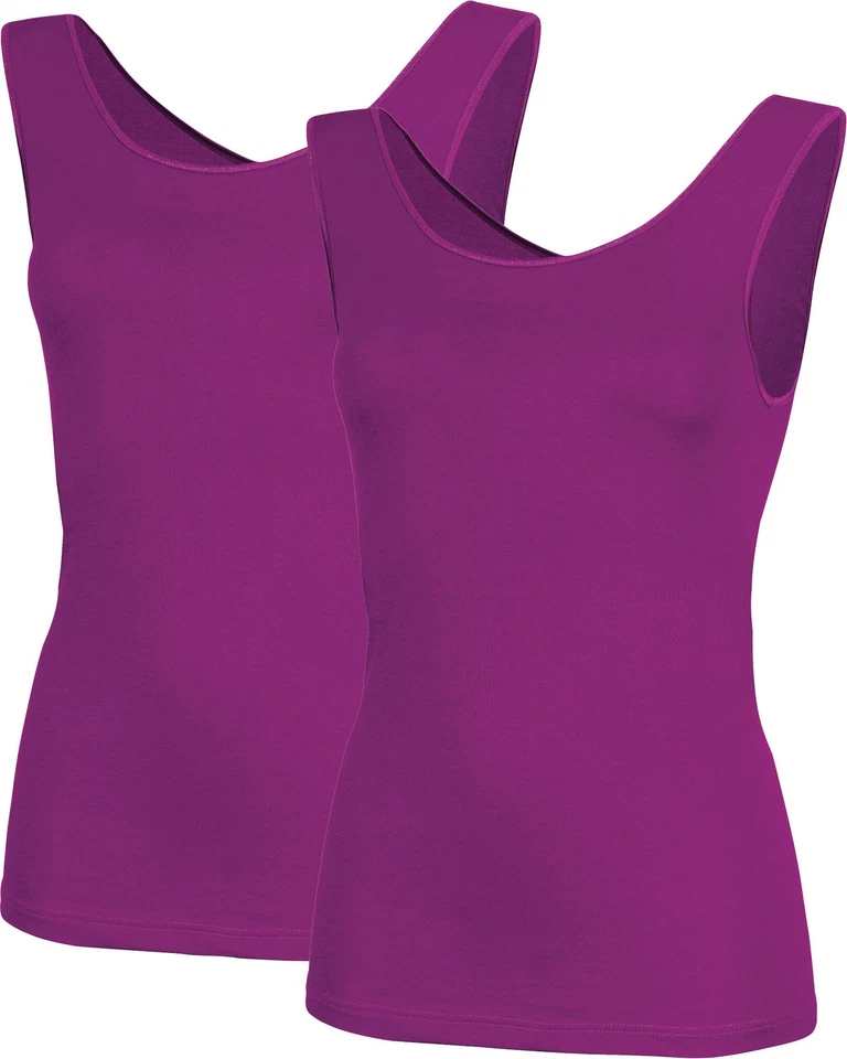 Erwin Müller Damen-Unterhemd 2er-Pack Modal