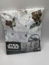 Lambs Ivy Star Wars Mandalorian The Child/Baby Yoda/Grogu Fitted Crib Sheet