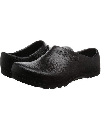 BIRKENSTOCK PROFI BIRKI CLOGS BLACK - MEN 10  / WOMEN 12 - 28cm WORK CHEF SLIP