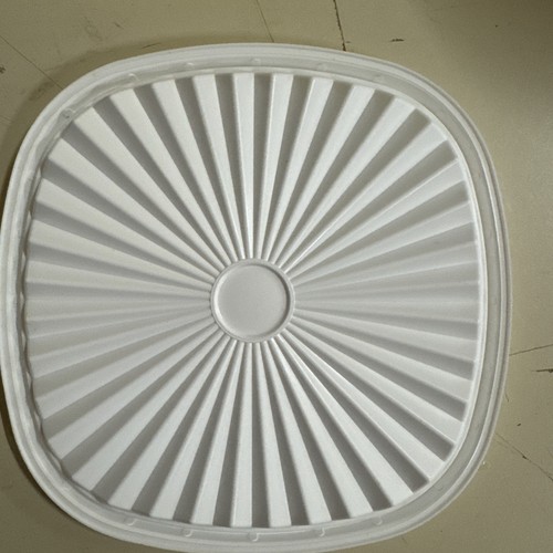 TUPPERWARE Servalier Ciotola Classica 3 Tazze Giallo con Coperchio Bianco Guarnizione NOS - Foto 6 di 6