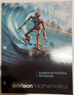 7th Grade 7 Accelerated Envision Mathematics Additional Practice Workbook NEW