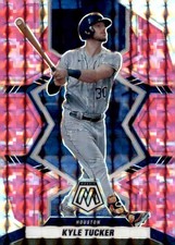 Kyle Tucker 2022 Panini Mosaic Pink Camo Mosaic