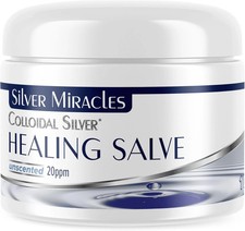 Silver Miracles Colloidal Silver Healing Salve
