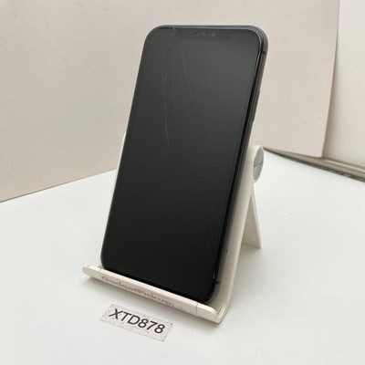 Apple iPhone 11 - 64GB - Black (Unlocked) - CRACKED SCREEN | eBay