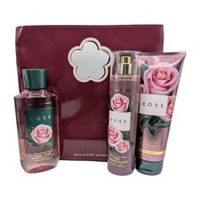 Bath Body Works Rose 3 Piece Valentine's Day Gift Set