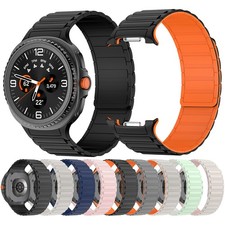 Magnetic Silicone Strap Band Women Men For Galaxy Watch 8 40/44mm/8 Classic