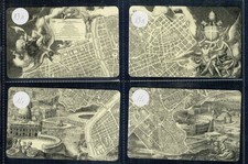 GIAN - Thematic Series 'FORMA URBIS ROMAE' Complete 4 New Cards