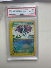 Suicune 37/147 Rare Reverse Holo 2003 Aquapolis PSA 6 on eBay