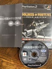 Soldier of Fortune: Gold Edition (Sony PlayStation 2, 2001) Complete