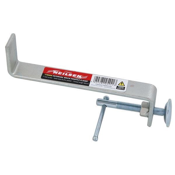 Bricklayers Profile Clamp Internal 178mm X 2pcs Brickies Pro Clamps