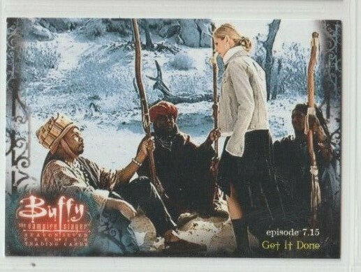 Buffy The Vampire Slayer Season 7 Trading Card #45 TV Show Collectible