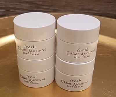 LOT OF 4 FRESH CREME ANCIENNE SOFT CREAM .23 fl oz each NWOB