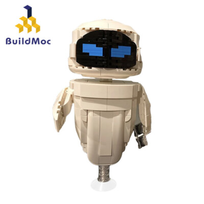 eve wall e building blocks Robot Eve Figure Building Blocks Toy Model Assembling Toy kids DIY  gifts UK