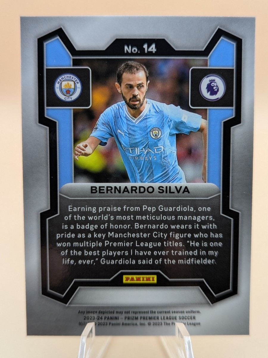 2023-24 Prizm Premier League Soccer Bernardo Silva card #14