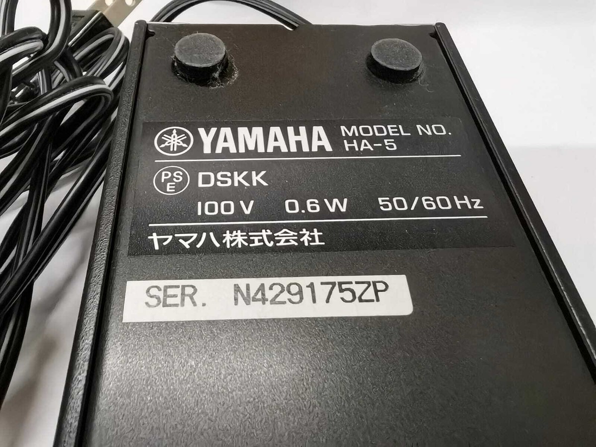 Yamaha HA-5 Phono Equalizer Amplifier in 100V, Made in Japan (USED