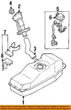 NISSAN OEM 86-95 D21,Pickup Fuel System Fuel System Components-Hose 1722831G01