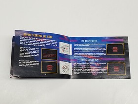 Jack Bros. Nintendo Virtual Boy Manual Only *creases