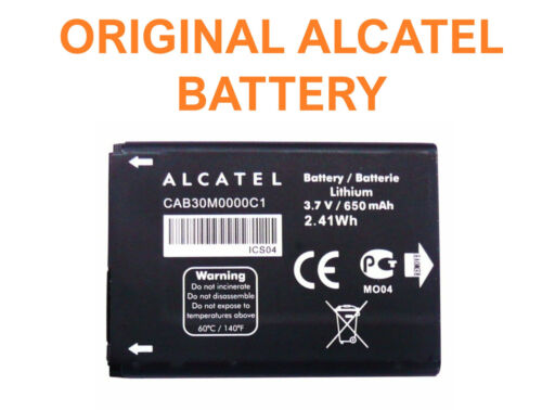 Alcatel CAB30M0000C1 Battery for OT-355D OT-206 OT-109 OT-105 OT-106 OT-108 - Afbeelding 1 van 1