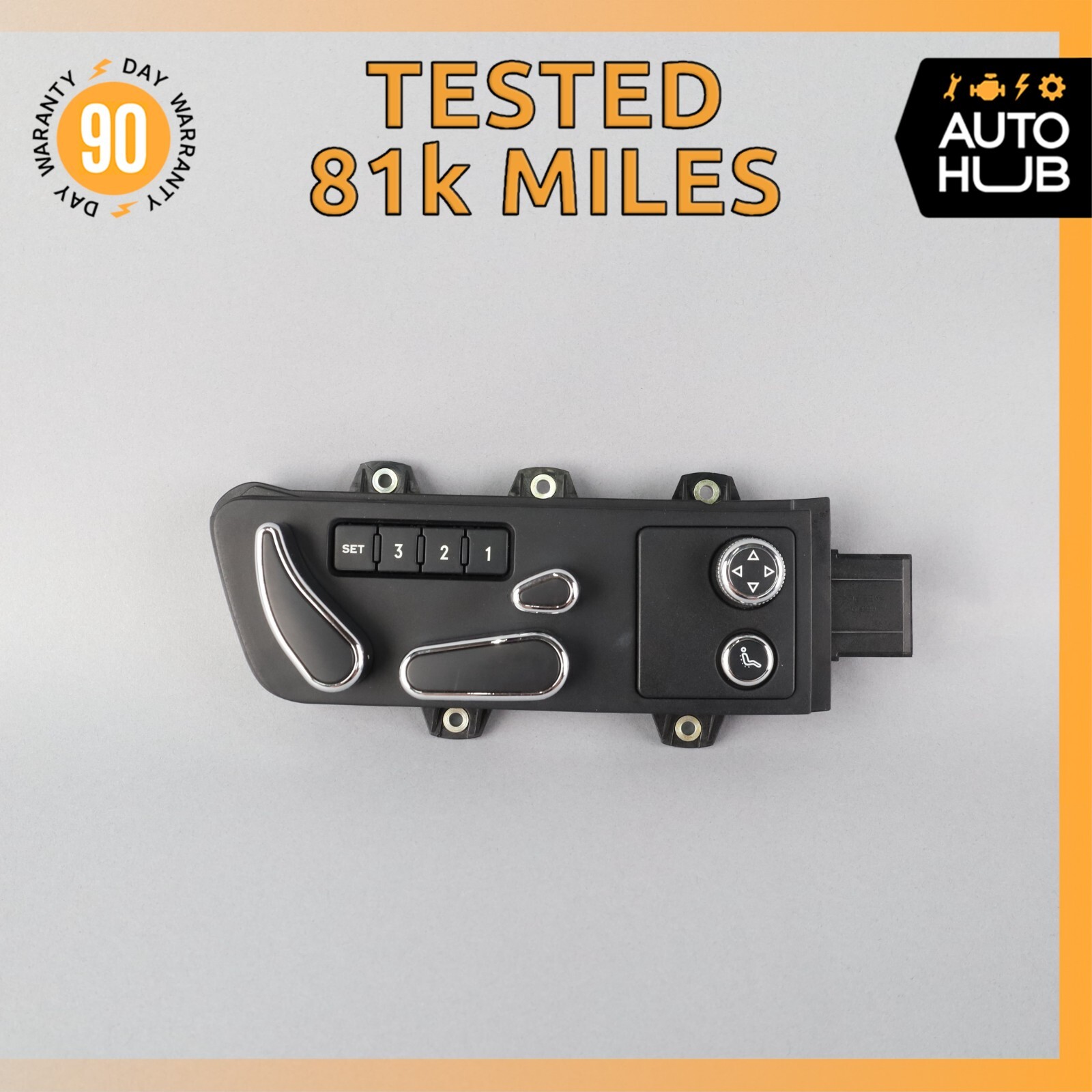 03-18 Bentley Continental GT GTC Front Right Seat Control Memory Switch OEM 81k