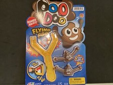 POO DOO FLYING POO BOMBS AWAY NOVELTY POOP SLINGSHOT TOY BY JA-RU