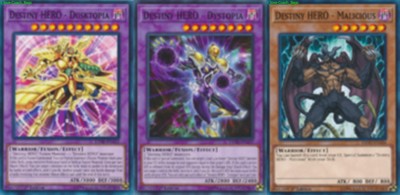 Destiny HERO - Dusktopia Fusion: Destiny HERO Dystopia, Destiny HERO  Malicious | eBay