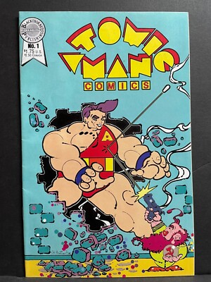 Atomic Man Comics #1 1986 VF- High Grade Blackthorne Comic | eBay