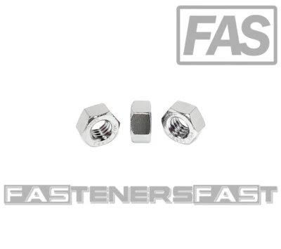 FASTENERCART - FC CHROMELINE (20) 5/16-18 Chrome 18-8 Stainless Steel Finished Hex Nuts (20 Pieces)