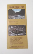 Vintage Flagg Float Trips Scenic Naturalist Moran Wyoming Brochure (F4)
