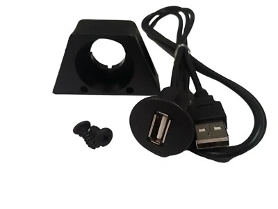 IMC AUDIO Auto USB Extension Cable Dashboard Mount AUX for Car Stereo 3Ft