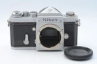 Excellent+ Nikon F Eyelevel Silver 35mm SLR Film Camera From Japan 118537
