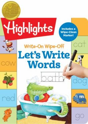 NEW Highlights Let's Write Words Write-On & Off Learn Activity Book 5-8 YRS