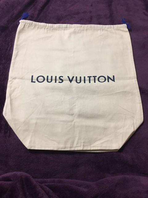 louis vuitton drawstring dust bag