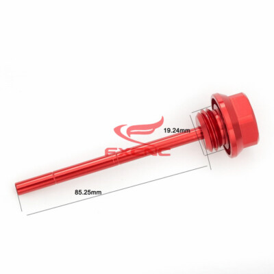 CNC Red Fuel Oil Dip Stick Filler Cap Dipstick ATV For Yamaha YFM700R 2008-2018