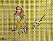 Alicia Silverstone Autographed/Signed Clueless 11x14 Photo Beckett 46647