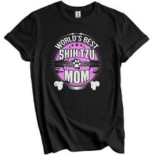 World's Best Shih Tzu Mom Dog Owner T-Shirt