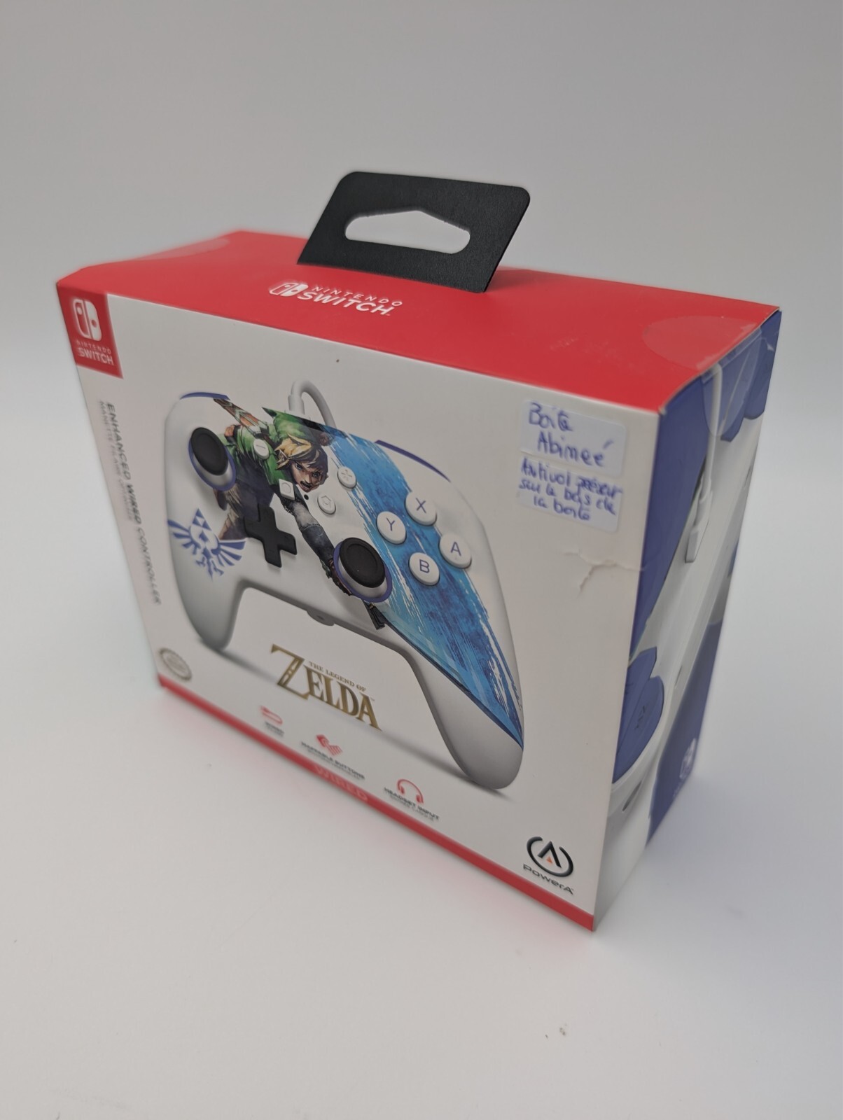 Manette Nintendo Switch Zelda Master Sword idéale pour vos soirées gaming à la maison
