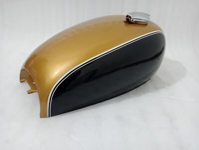 Honda CB550 CB550K 1974-75 Golden & Black Painted Alloy Petrol